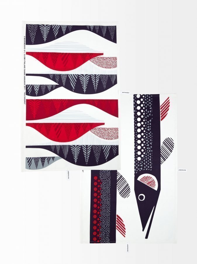 Marimekko Hauki Keittiöpyyhe 2 Kpl - Keittiö